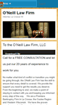Mobile Screenshot of oneill-law-firm.com
